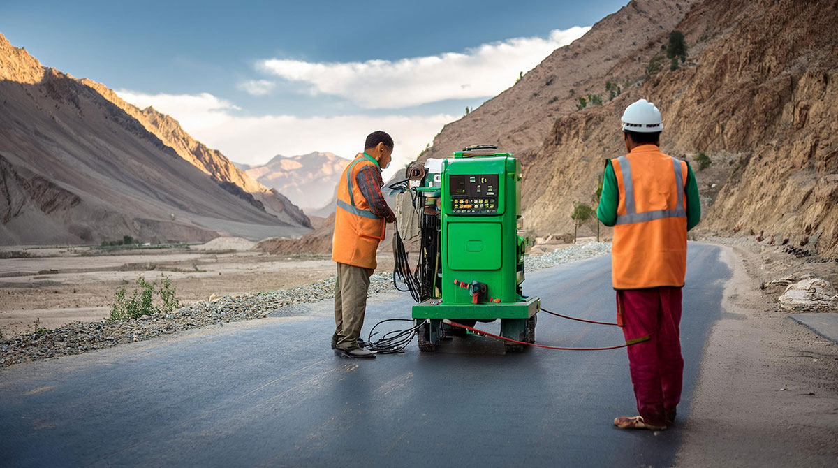 Traffic survey in Ladakh & Pulwama